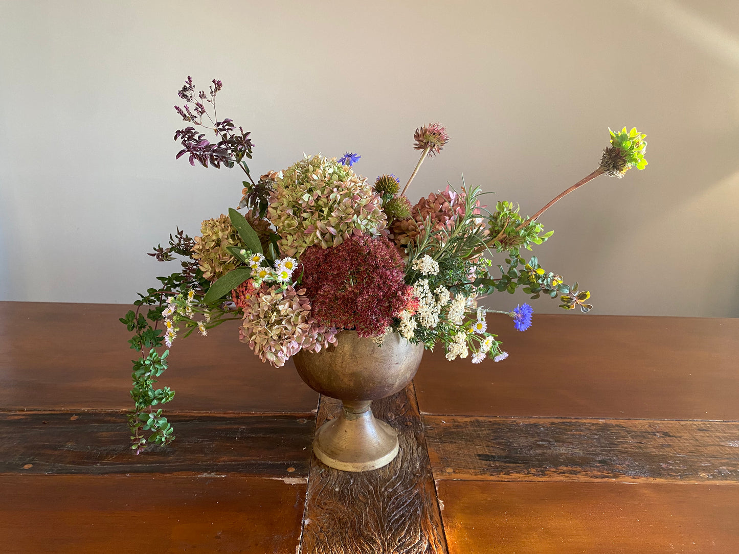 "de ultimo" // last harvest of the autumn season