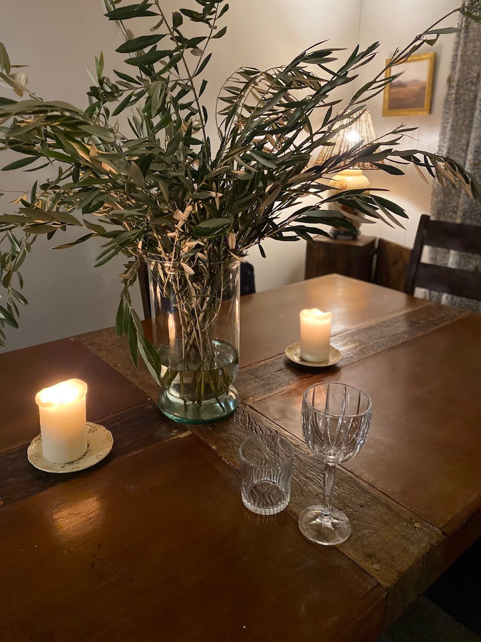 "in tuscany " // fresh cut olive branches