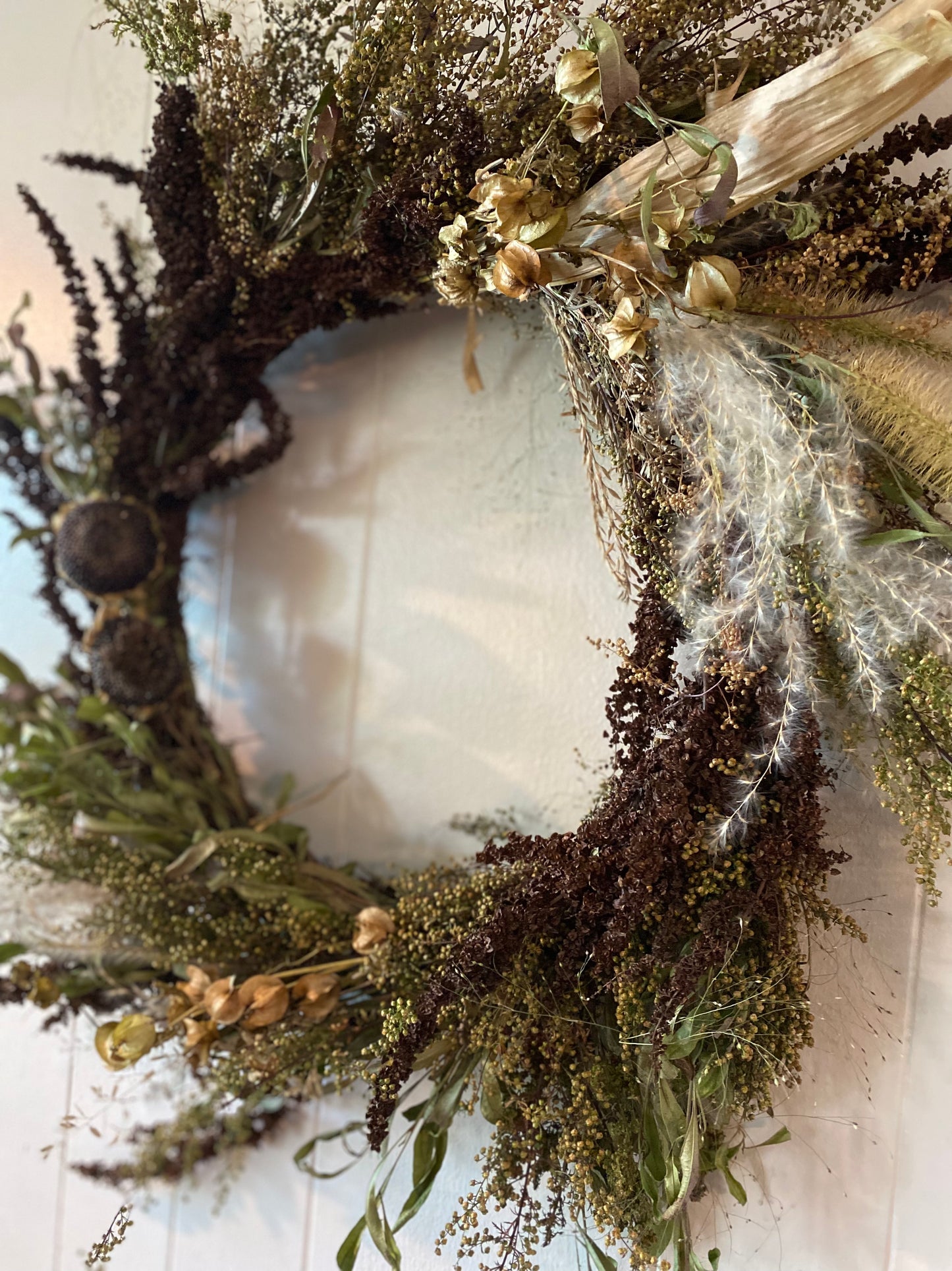 foraged farms wreath